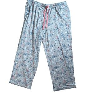 Lucky Brand Floral‎ Pajama Pants Lounge Sleep Bottoms Womens Medium M